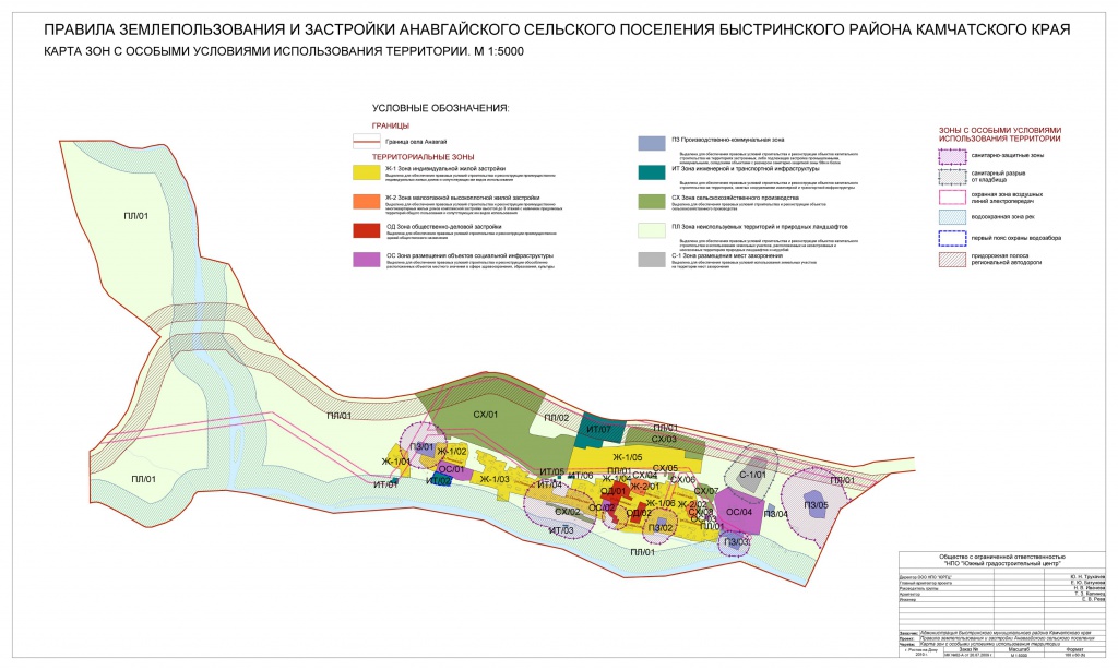 Карта села Анавгай